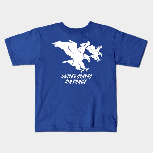 United States Air Force Kids T-Shirt by TaterSkinz